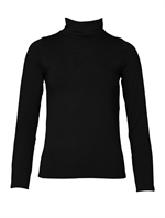 BASIC BLACK TRINNI med høj hals fra du Milde - Tinashjem